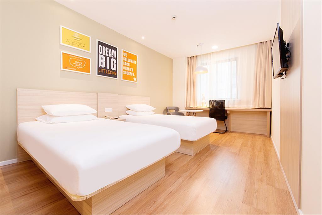 Hanting Hotel Beijing Wangfujing Bagian luar foto
