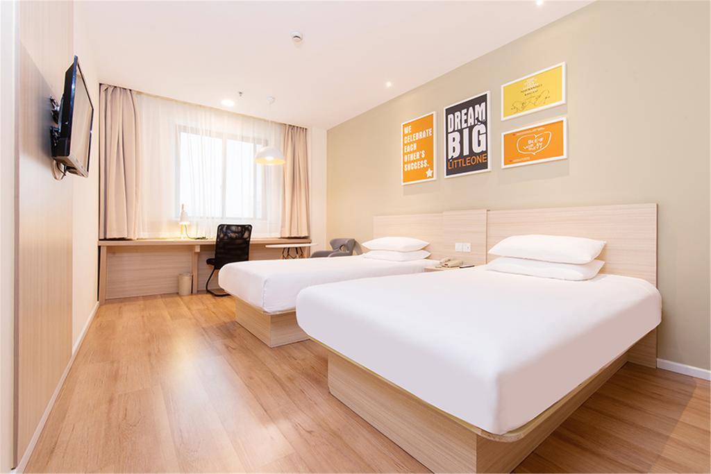 Hanting Hotel Beijing Wangfujing Bagian luar foto